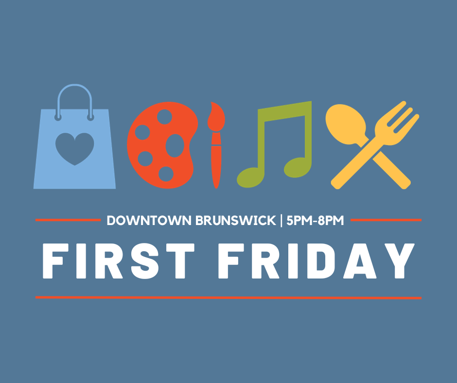 First Friday in Downtown Brunswick